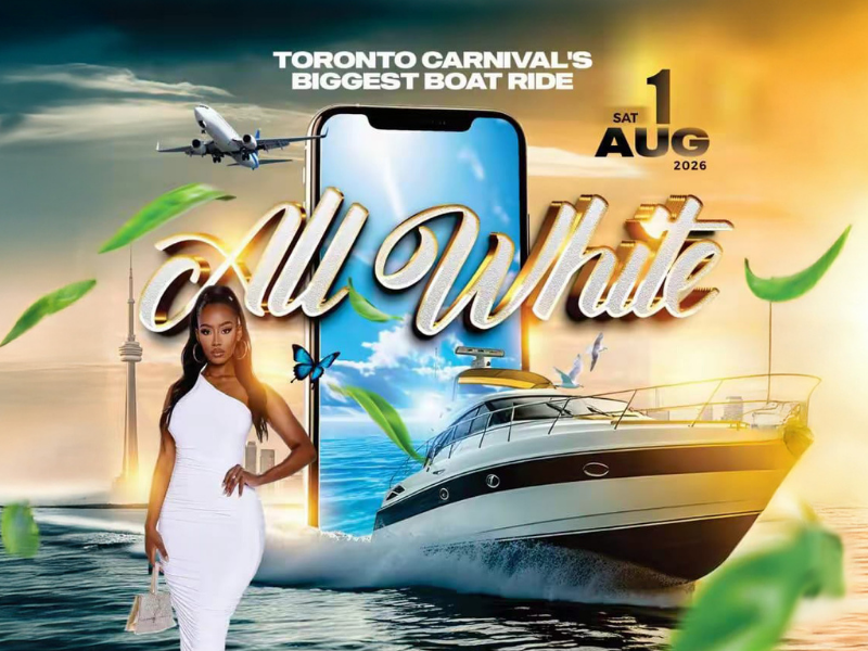 All White Boat Ride