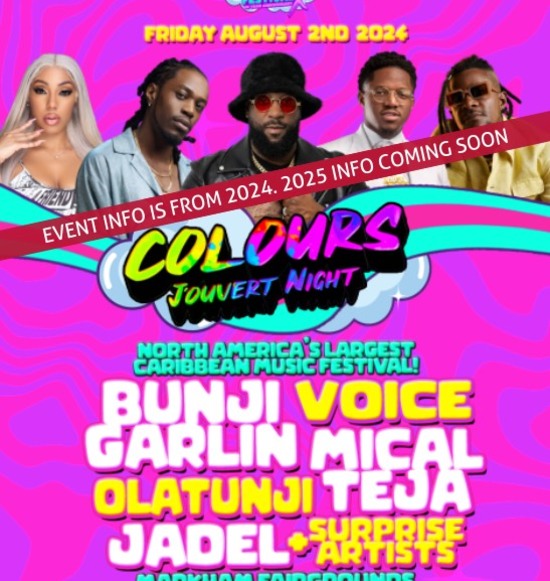 Colours A Pre Caribana Soca Affair